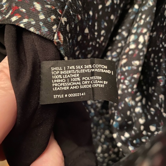 Club Monaco - Leather cap sleeve dress - Picture 6 of 6